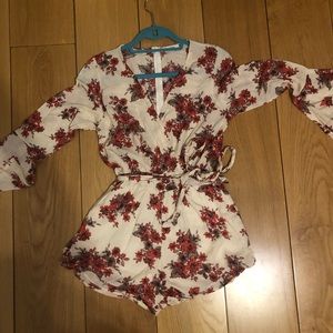 Floral romper